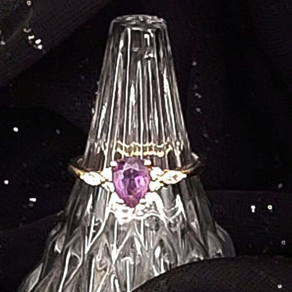 Diamond Engagement and Wedding Ring Set - Picture 5 of 6